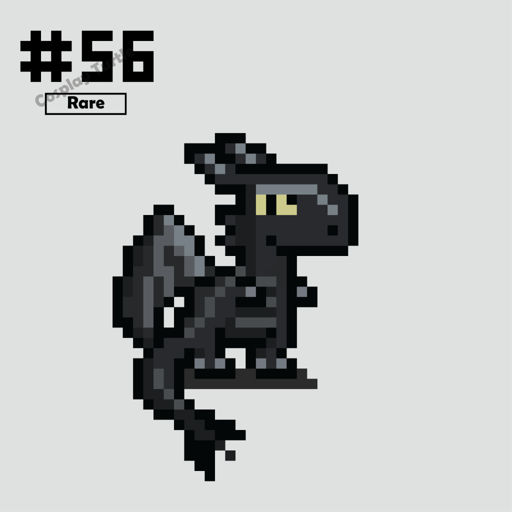 #56 'Night Fury' Cosplay Turtle