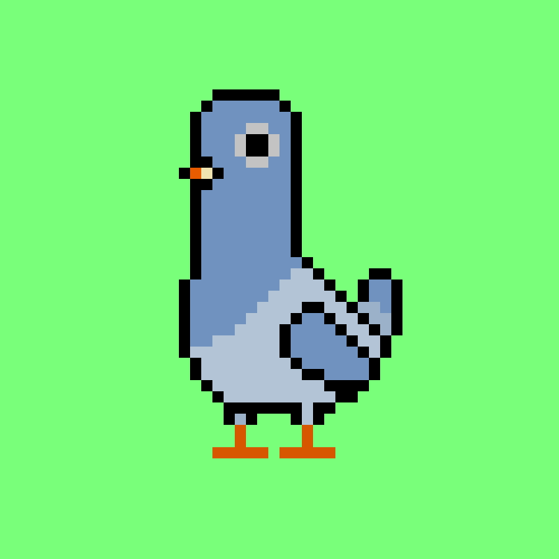 Pixel Pigeon #001