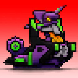 CRYPTODUCK #061 "THE EVA01 DUCK"