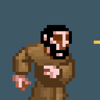 #008 - Monks - Walking Monk