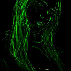 Light green line girls