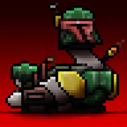 CRYPTODUCK #113 "THE BOBA FETT DUCK"