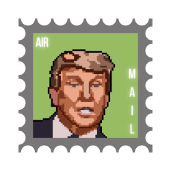 Donald Trump #3 Pixel Stamp