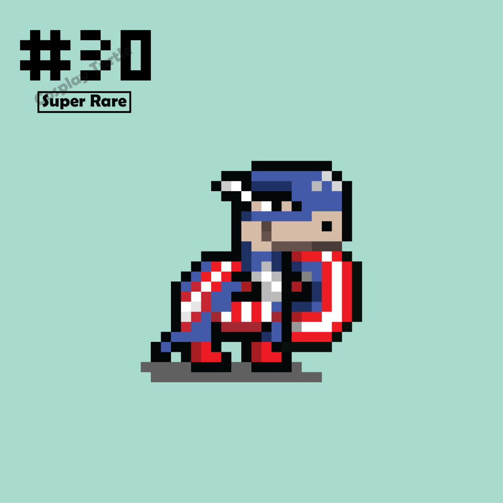 #030 Captain America Turtle 