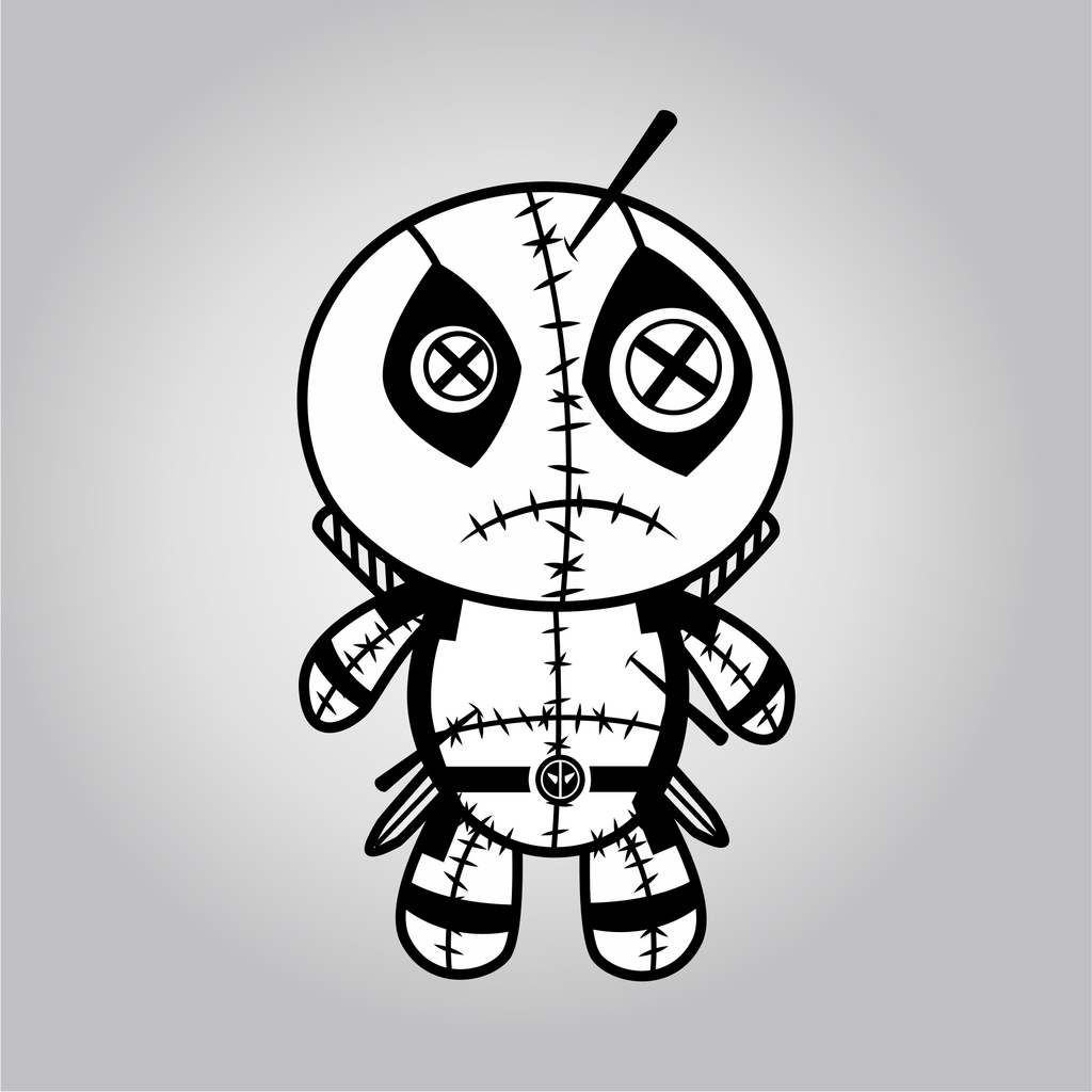 #15 Cute Pool VooDoo Doll