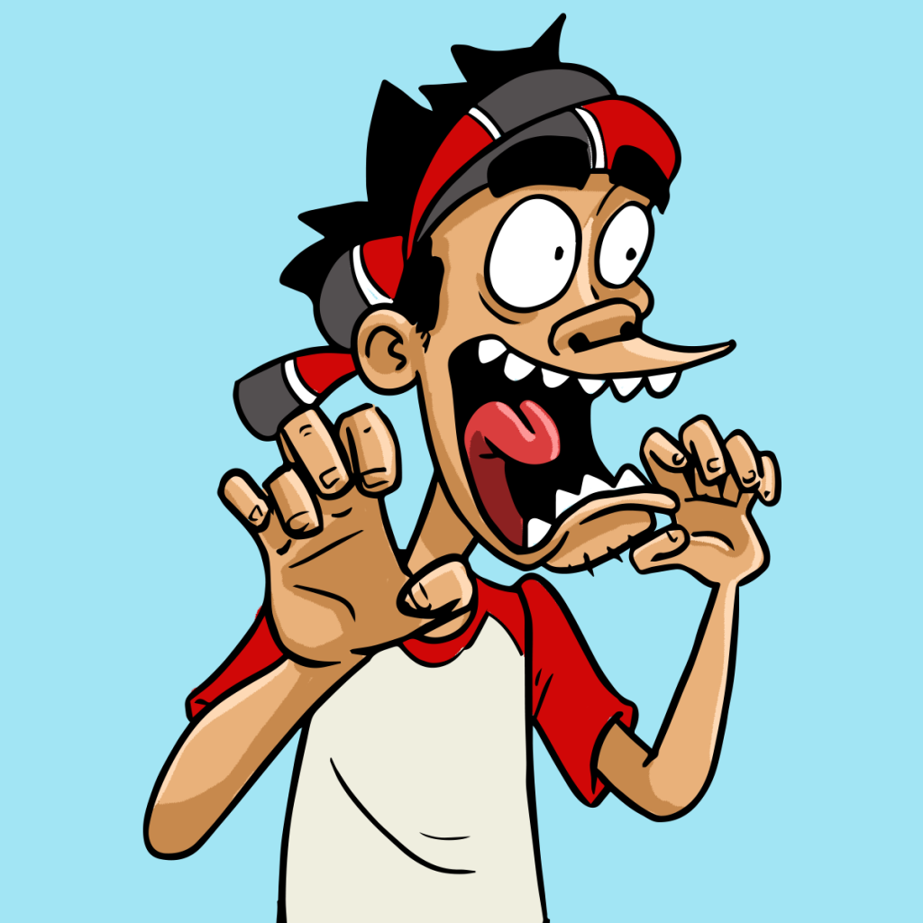 Coki - Scared Expression