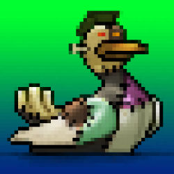 CRYPTODUCK #018 "THE FRANKENSTEIN DUCK"