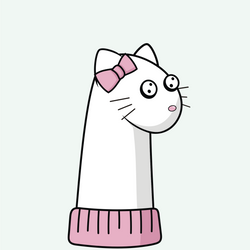 #112 Hello Kitt Sock