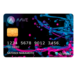 Elegant AAVE Credit Card