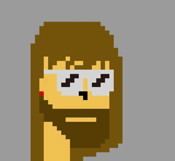 Dangerous "bearded man" #0017/1000