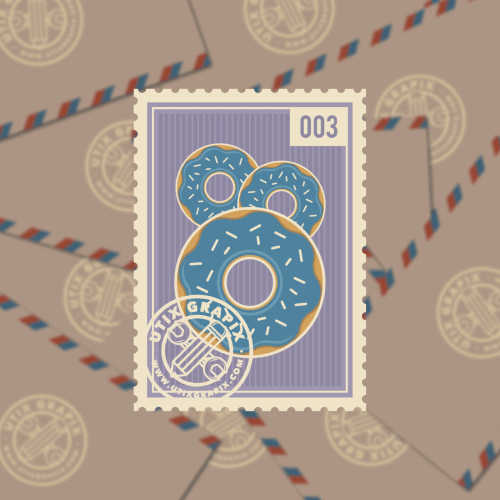 Collectible Postage Stamp No. 003