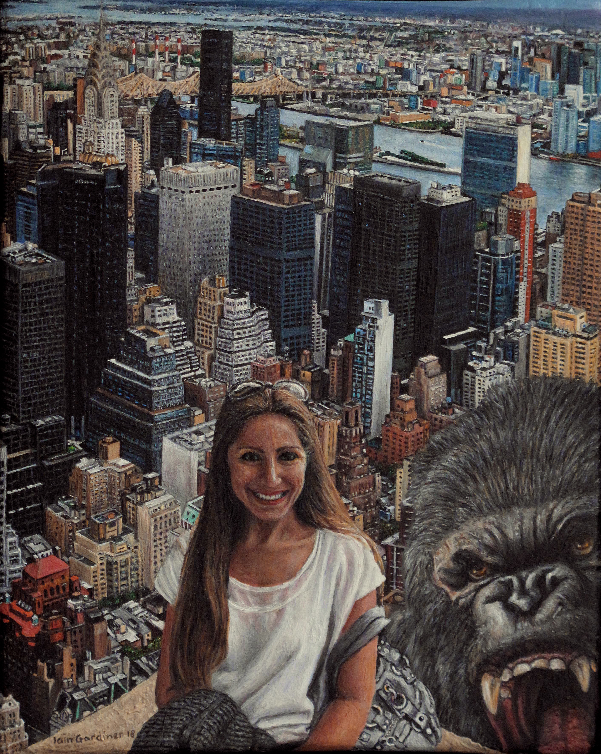 Overlooking Manhattan