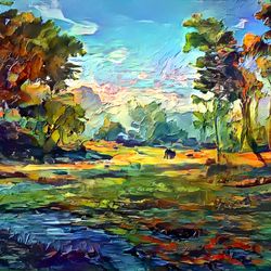 Premium Landscape Painting #13