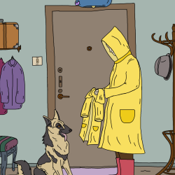 It's raining outside. Part 2