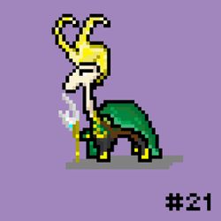 #021 Pixel Girrafe - Loki - Cosplay