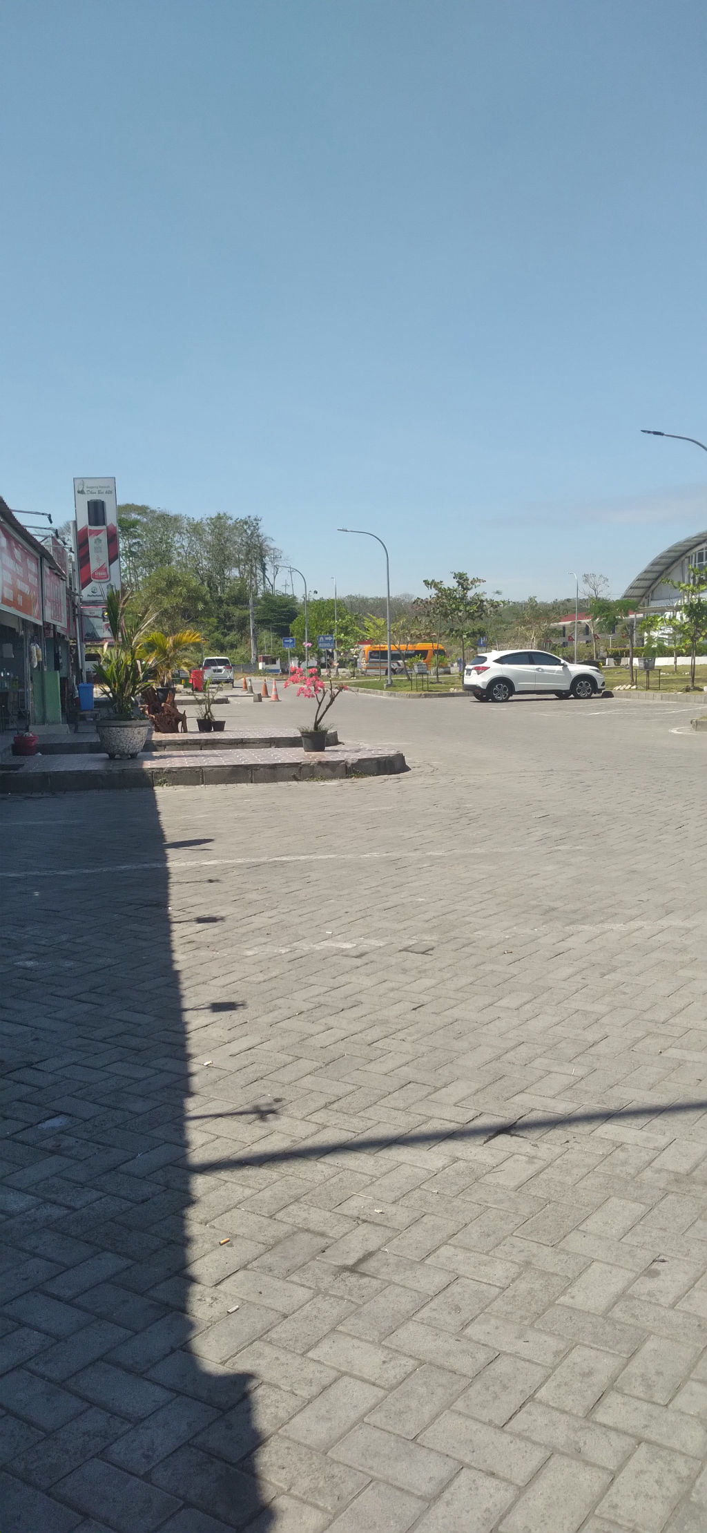 Rest Area Parking Lot