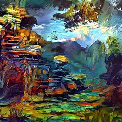 Premium Landscape Painting #76