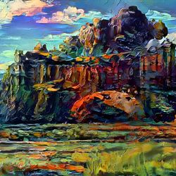 Premium Landscape Painting #86