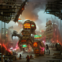 Gorgosa Town In Vezon Planet #40