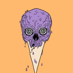 Melting Ice Cream Monster