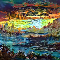 Premium Landscape Painting #65