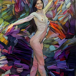 Naked Woman Dancing #01