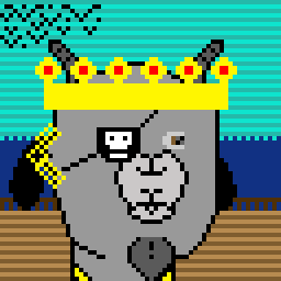 Goat Pixel Pirate Concept Art