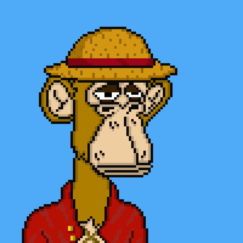 Ape Pixel #39 Luffy