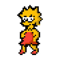 Lisa Simpson (PIXEL ART EDITION)