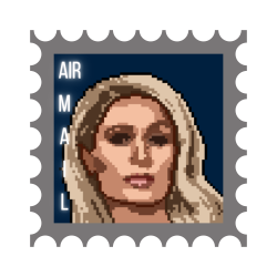 Paris Hilton #18 Pixel Stamp