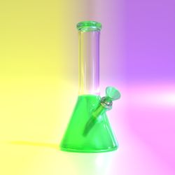 Harmony Glass Bong #003