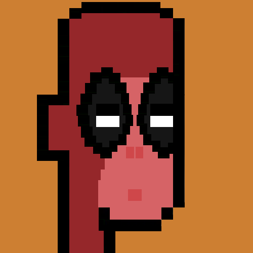 Deadpool Ape (Paint Punks #147)