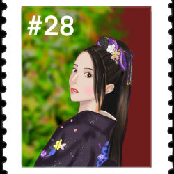 Girlfriend Stamp #028/999