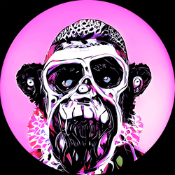 Zombie Cyborg Ape #16