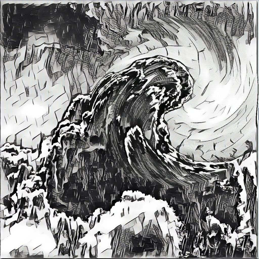 Wave Breaker Gray | Abstract #05