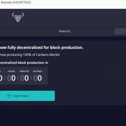 Cardano turned Descentralized A