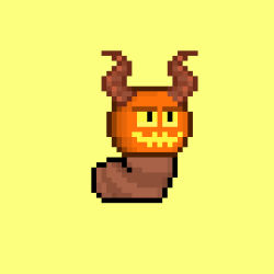 PixelLarva #041 Halloween