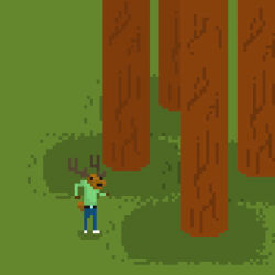 Steven The Park Ranger Reindeer