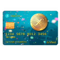 Elegant Filecoin Credit Card