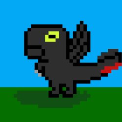 Sleepydino #10 Dinodragon Black