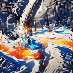 Sona Water Abstract Art #56