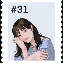 Girlfriend Stamp #031/999