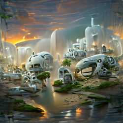 Town In Margosa Planet #67