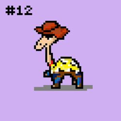 #012 Pixel Giraffe - Sheriff Woody - Cos