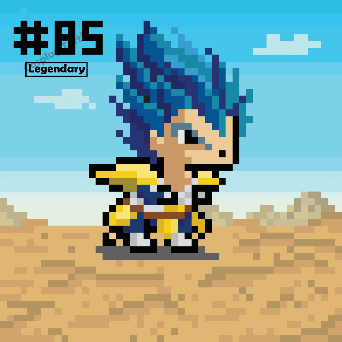 #85 'Vegeta' Cosplay Turtle