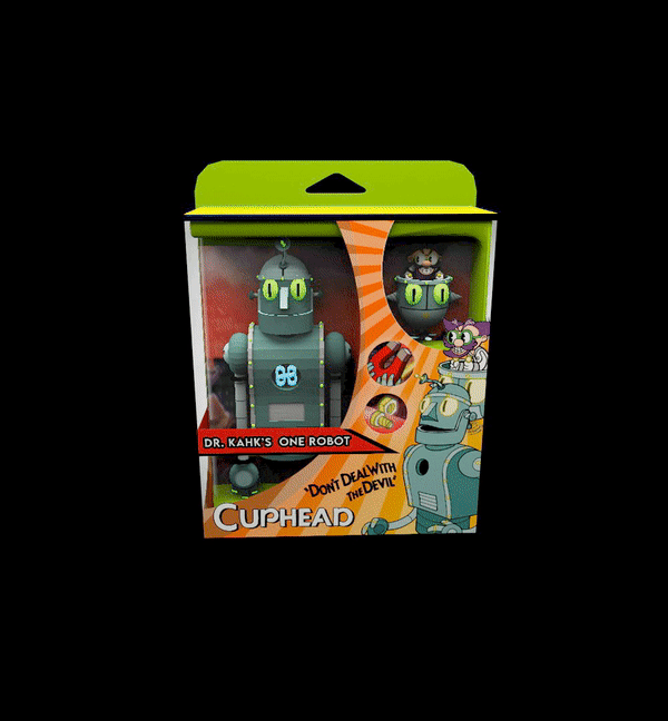 CUPHEAD ACTION FIGURE - ONE ROBOT