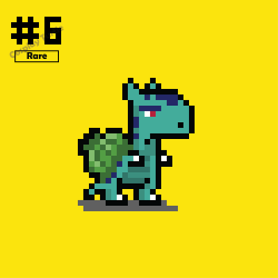 #006 Bulbasaur Turtle