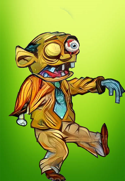 Angry Zombie Club #01