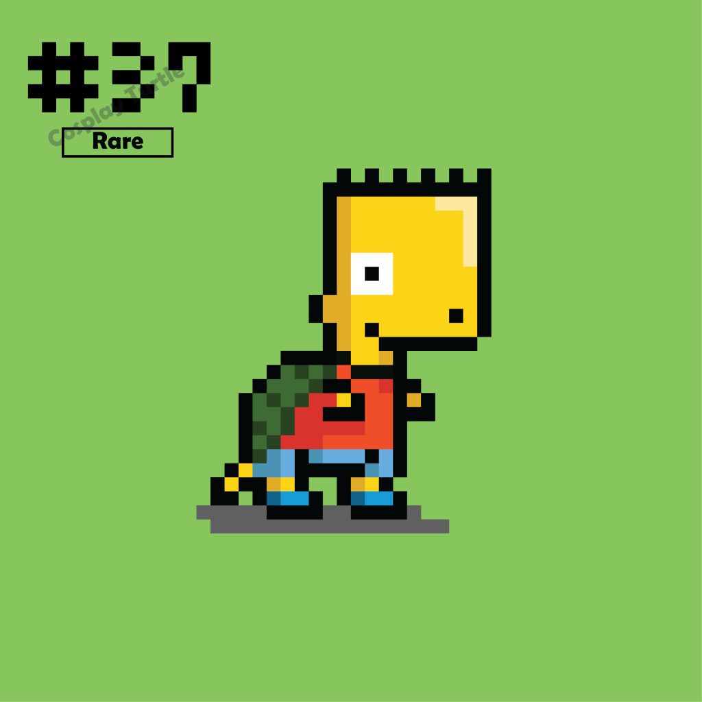#037 'Bart' Simpson Turtle