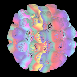 Mesh Fractal 01 - Luminance